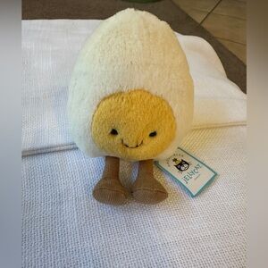 AUTHENTIC Amuseable Jellycat Happy Boiled EGG - NWT - SOLD OUT